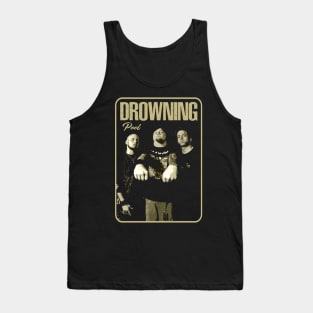 Drowning's Sonic Onslaught Resonance Retro Nostalgia Tee Celebrating Metal Mastery Tank Top